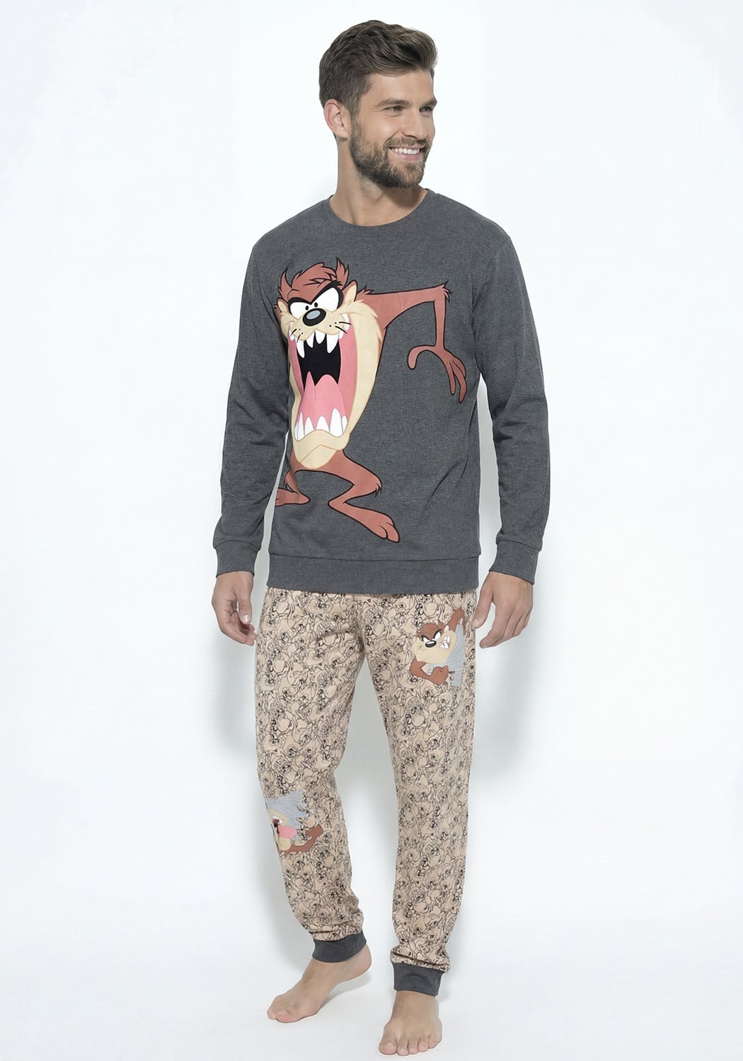 PIJAMA HOMBRE PANTALON ALGODON - 1