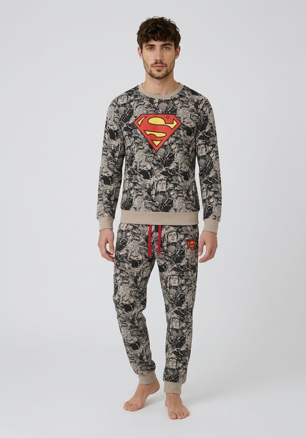 PIJAMA HOMBRE PANTALON POLAR - 1