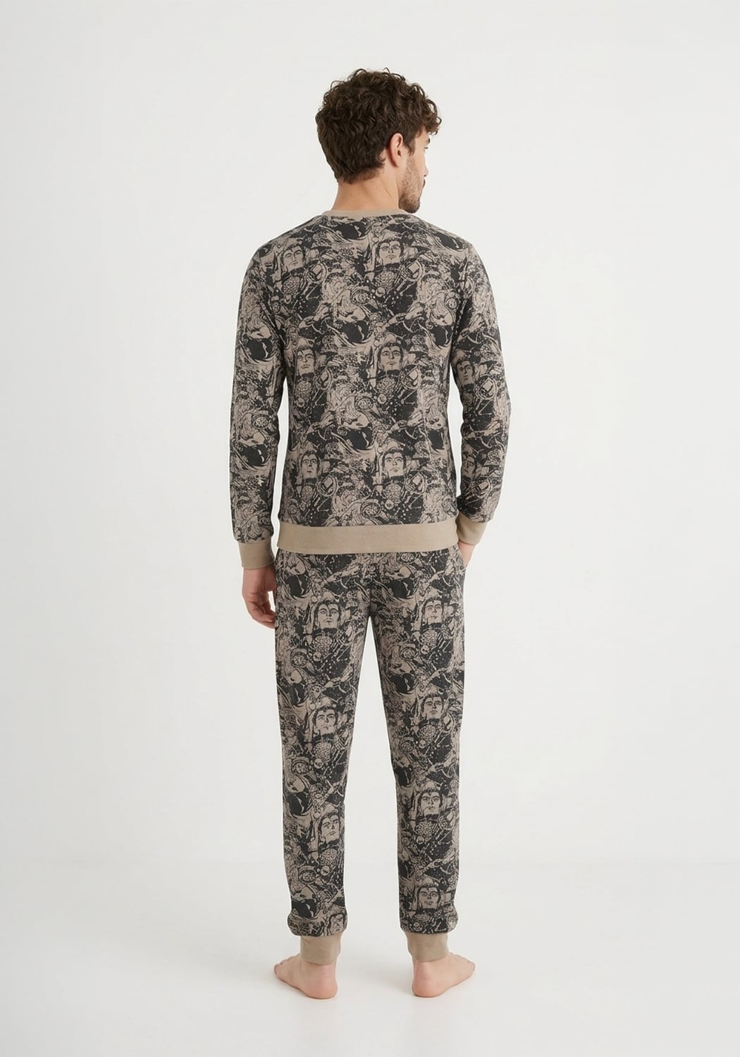 PIJAMA HOMBRE PANTALON POLAR - 4