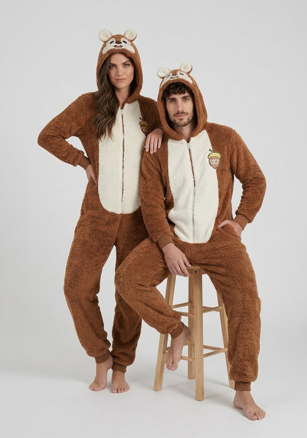 PIJAMA UNISEX ENTERIZO CHIP - 1