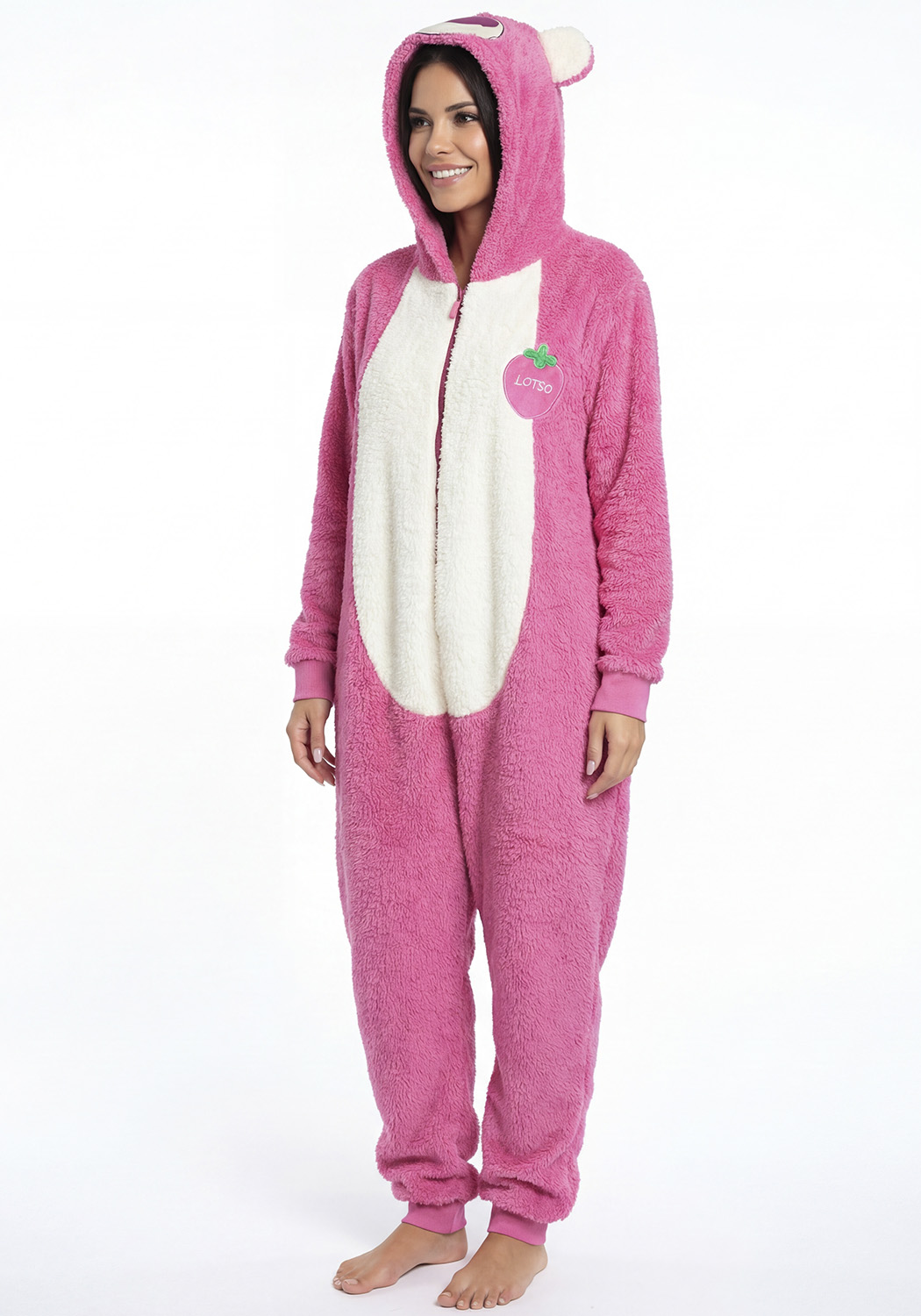 PIJAMA MUJER ENTERIZO CORAL FLEECE - 1