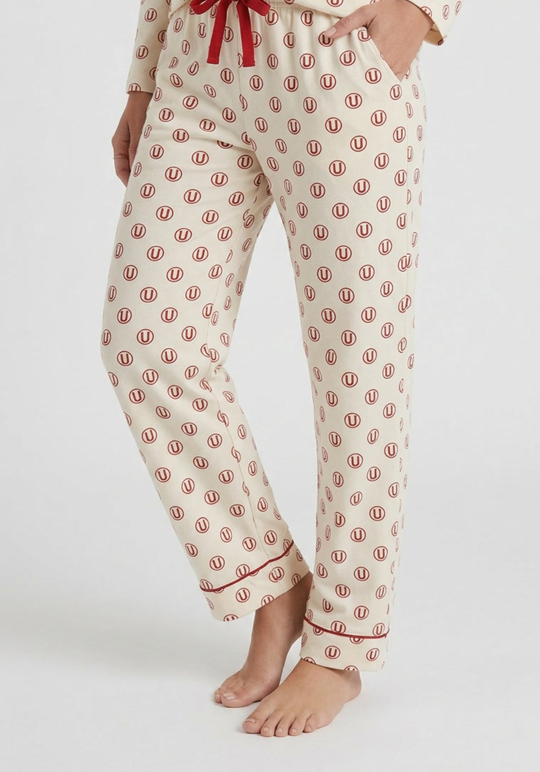 PIJAMA MUJER UNIVERSITARIO ALGODON - 4