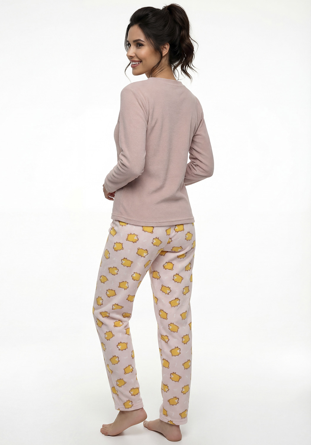 PIJAMA MUJER PANTALON POLAR - 2