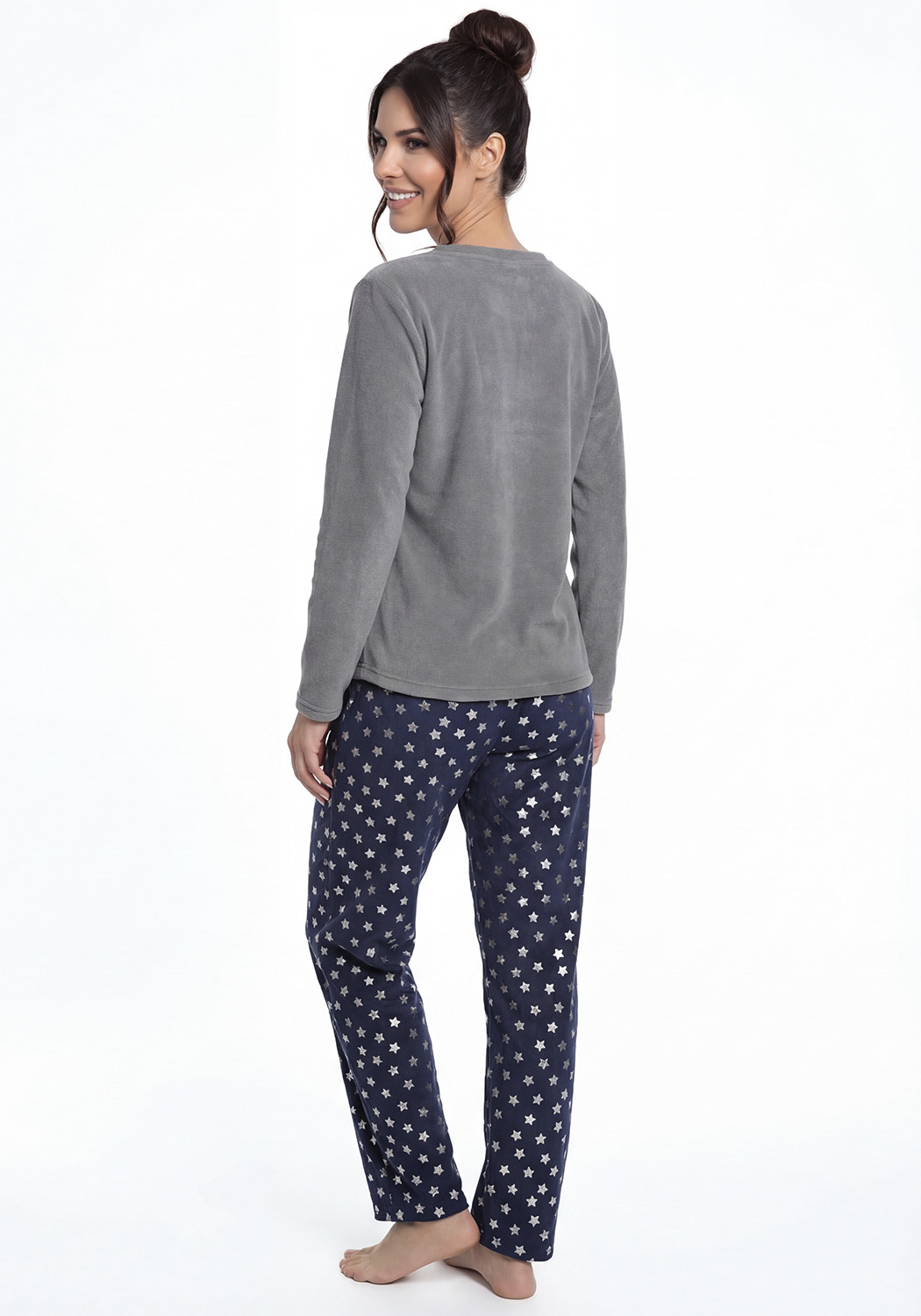 PIJAMA MUJER PANTALON POLAR - 2