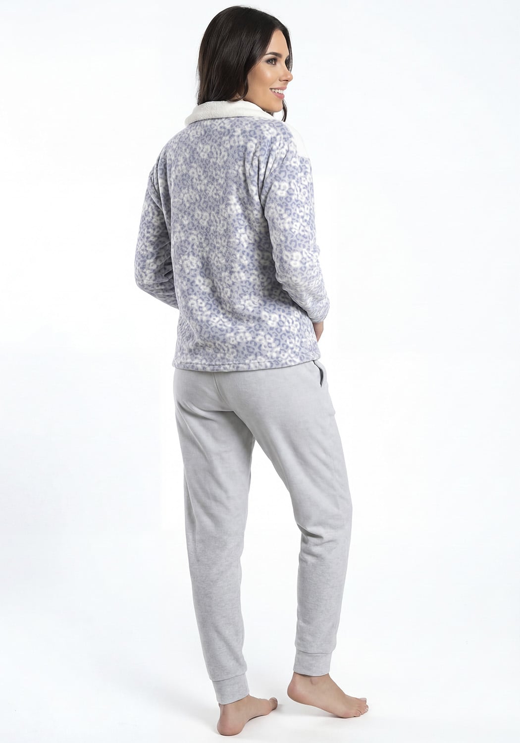 PIJAMA MUJER PANTALON CORAL FLEECE - 2