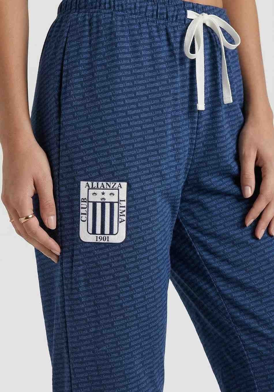PIJAMA MUJER ALIANZA LIMA ALGODON - 3