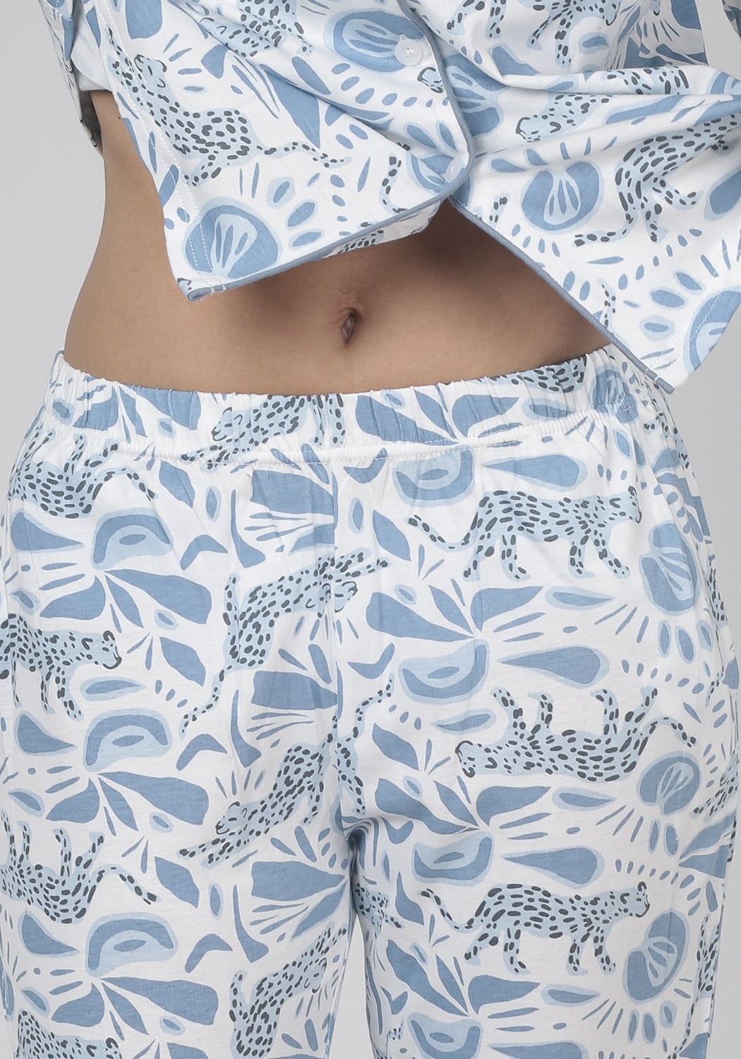 PIJAMA MUJER PANTALON ALGODON - 4