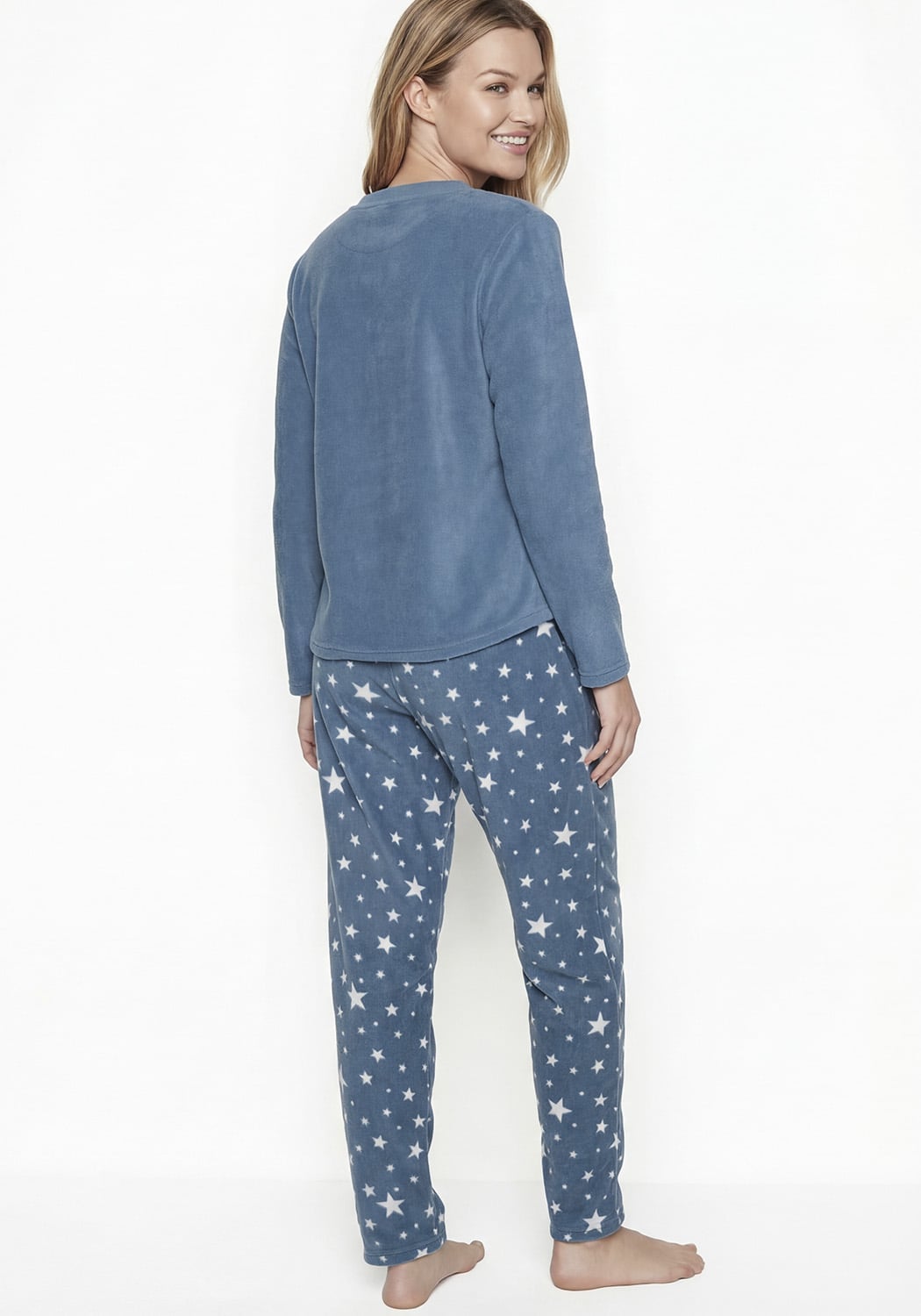 PIJAMA MUJER PANTALON POLAR - 2