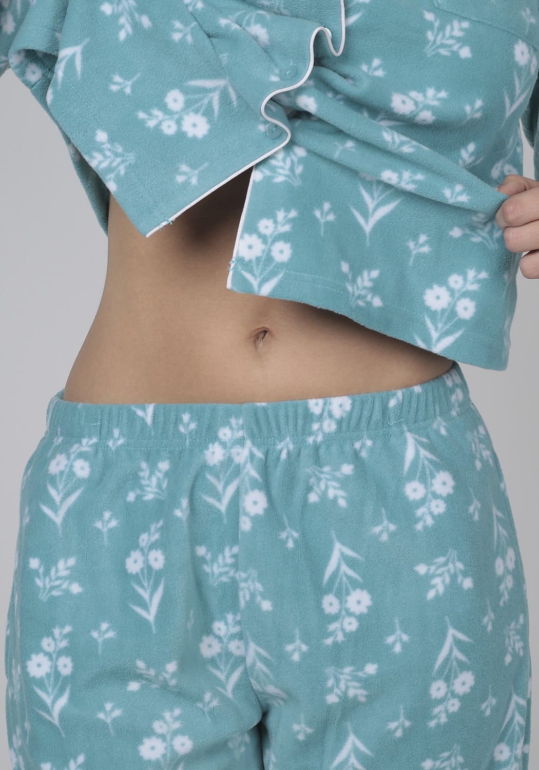PIJAMA MUJER PANTALON POLAR - 3