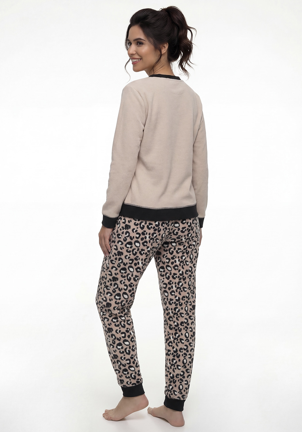 PIJAMA MUJER PANTALON POLAR - 2