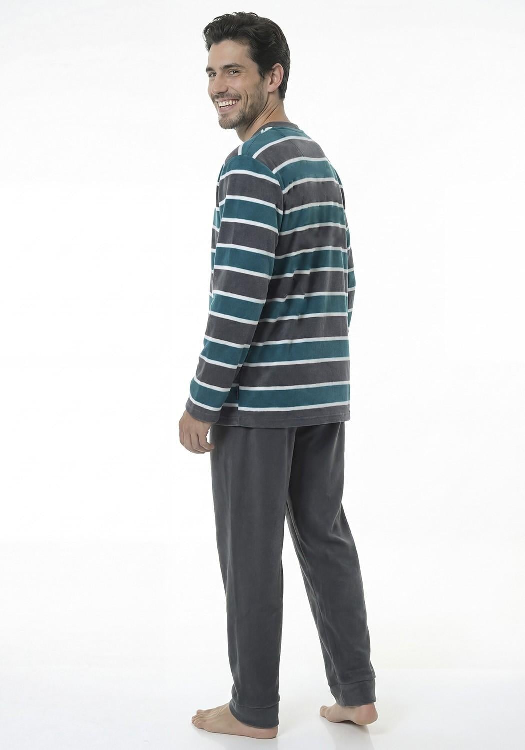 PIJAMA HOMBRE PANTALON POLAR - 2