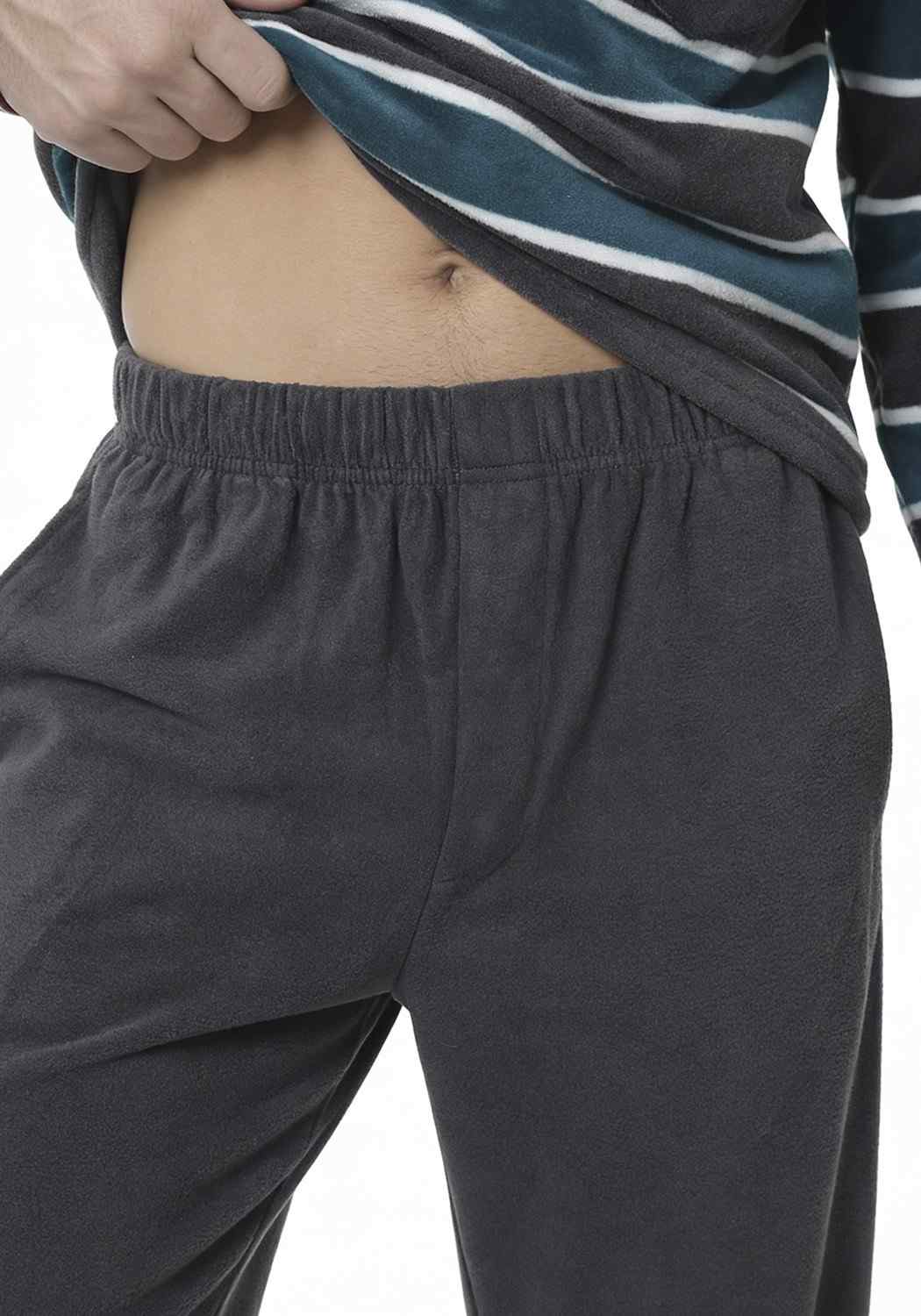 PIJAMA HOMBRE PANTALON POLAR - 5