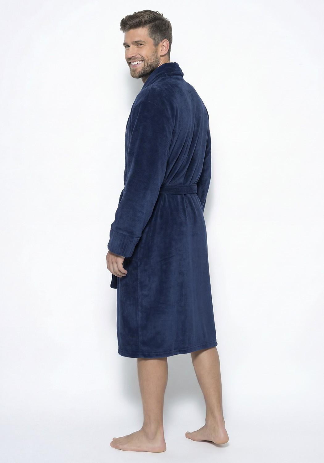 BATA DE DORMIR MANGA LARGA CORAL FLEECE - 2