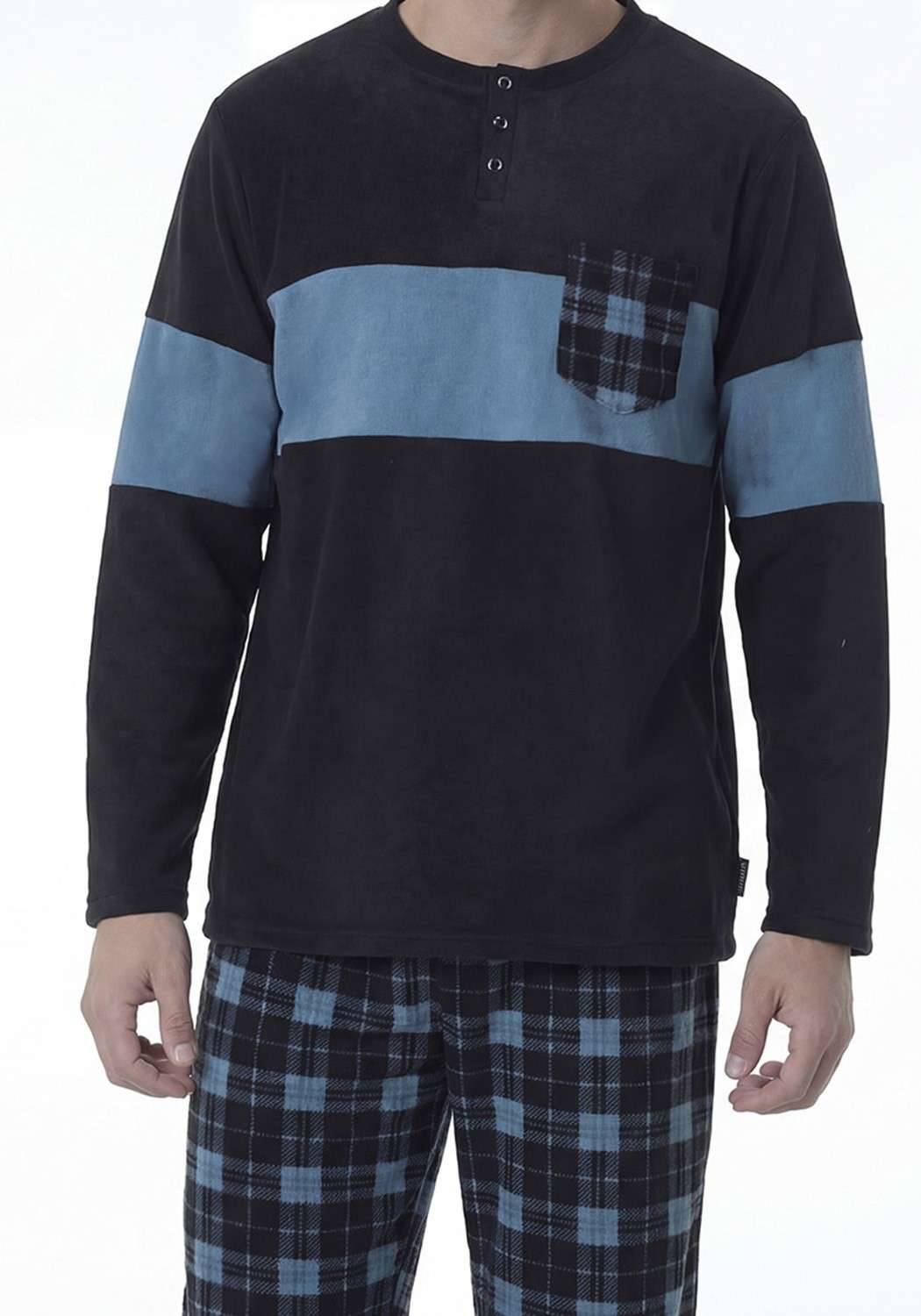 PIJAMA HOMBRE PANTALON POLAR - 3