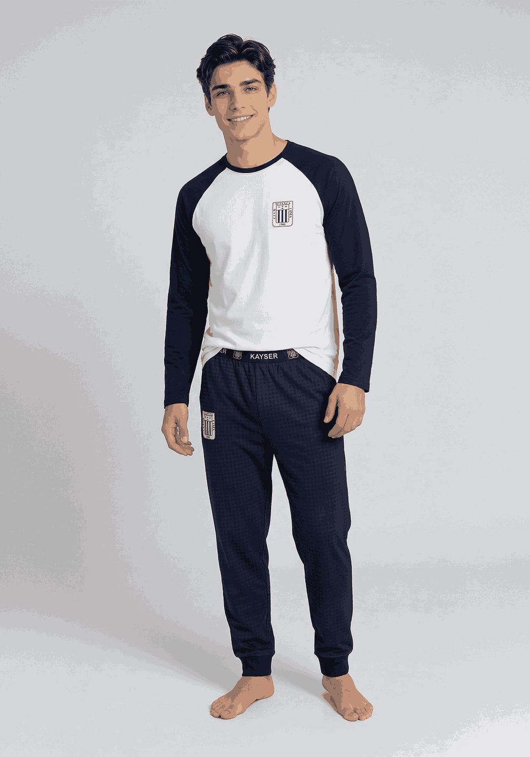 PIJAMA JUVENIL HOMBRE ALIANZA LIMA PANTALON - 1