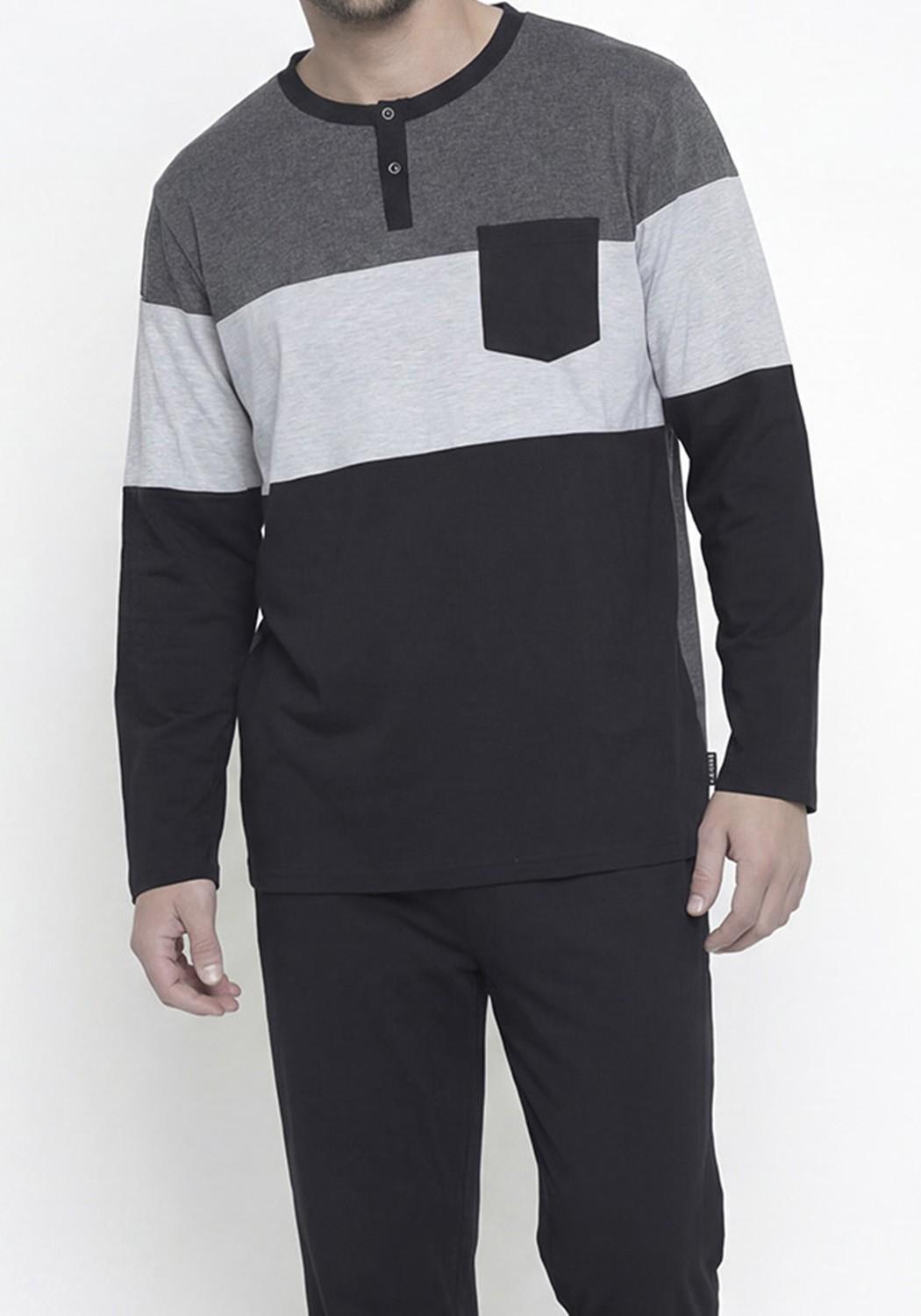 PIJAMA HOMBRE PANTALON ALGODON - 3