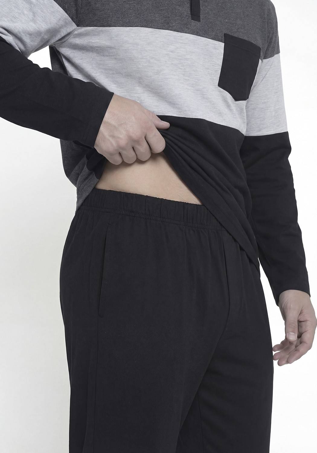 PIJAMA HOMBRE PANTALON ALGODON - 5