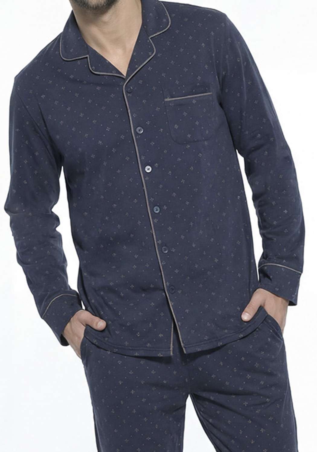 PIJAMA HOMBRE PANTALON ALGODON - 3