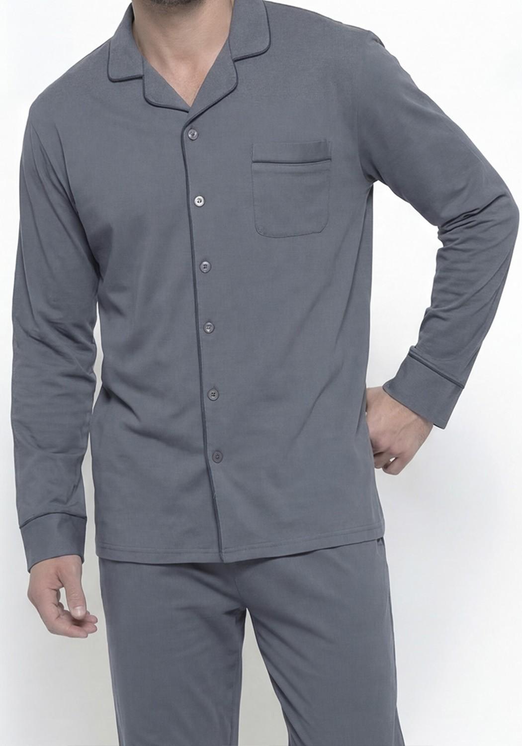 PIJAMA HOMBRE PANTALON ALGODON - 3