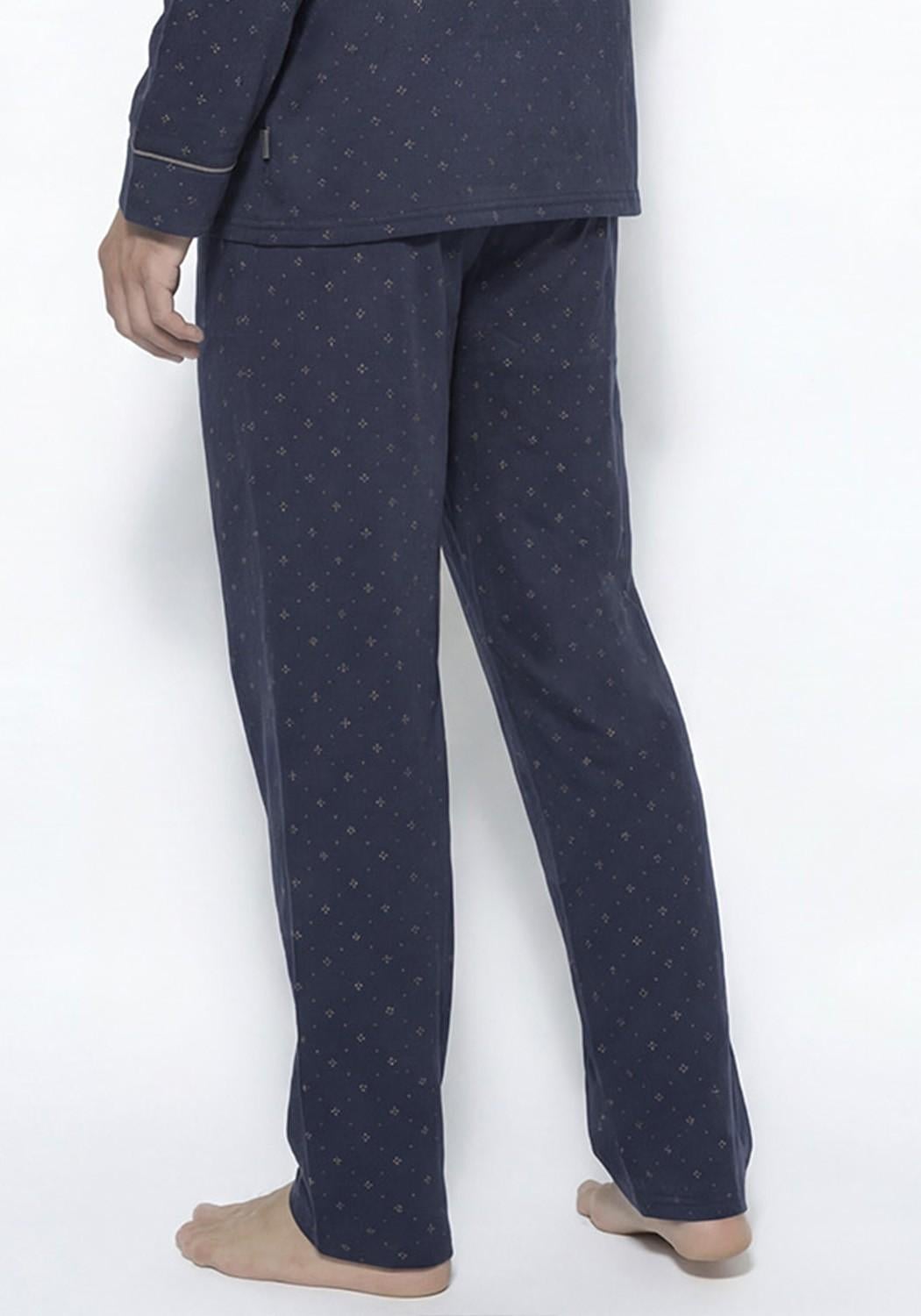 PIJAMA HOMBRE PANTALON ALGODON - 4