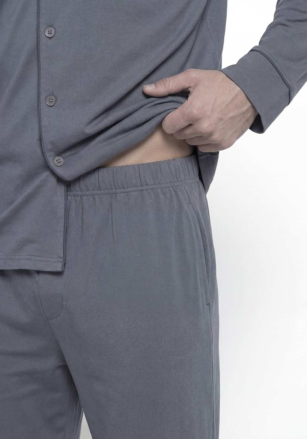 PIJAMA HOMBRE PANTALON ALGODON - 5