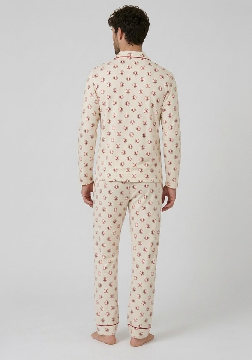 PIJAMA HOMBRE UNIVERSITARIO PANTALON - 4