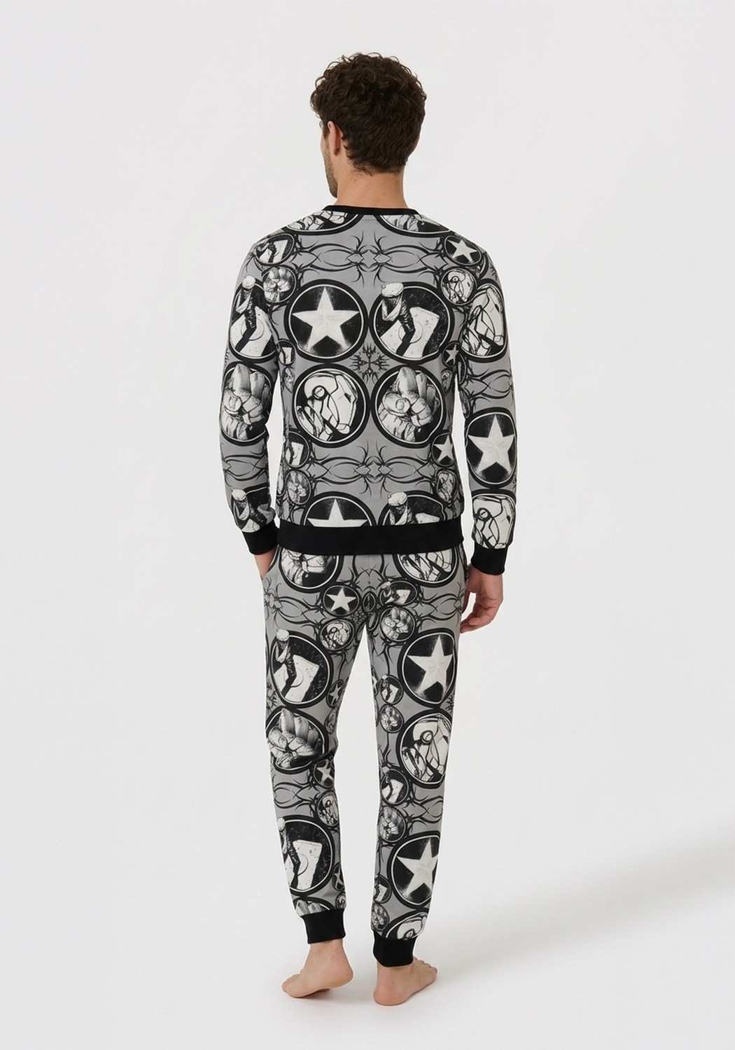 PIJAMA HOMBRE PANTALON PLUSH - 3