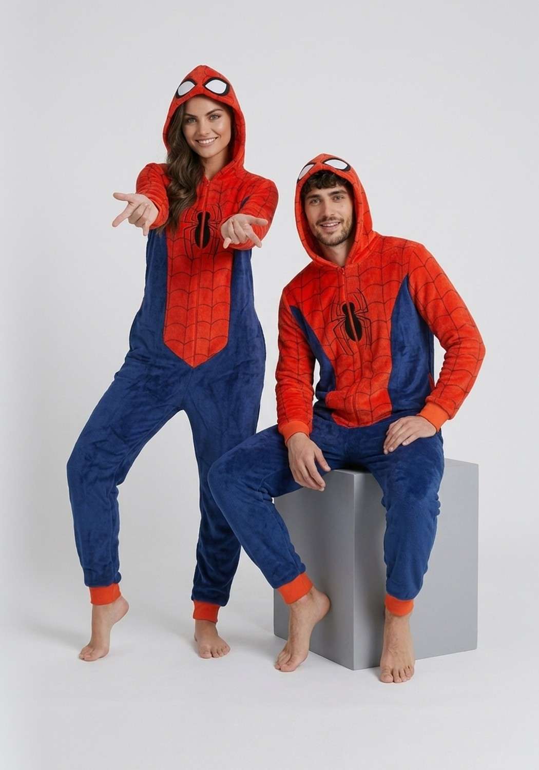 PIJAMA UNISEX SPIDERMAN ENTERIZO - 1