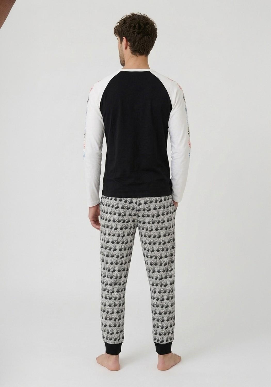 PIJAMA HOMBRE PANTALON PLUSH - 4