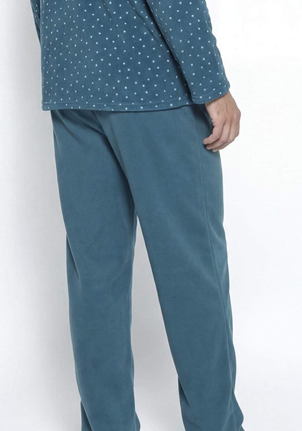 PIJAMA HOMBRE PANTALON POLAR - 4