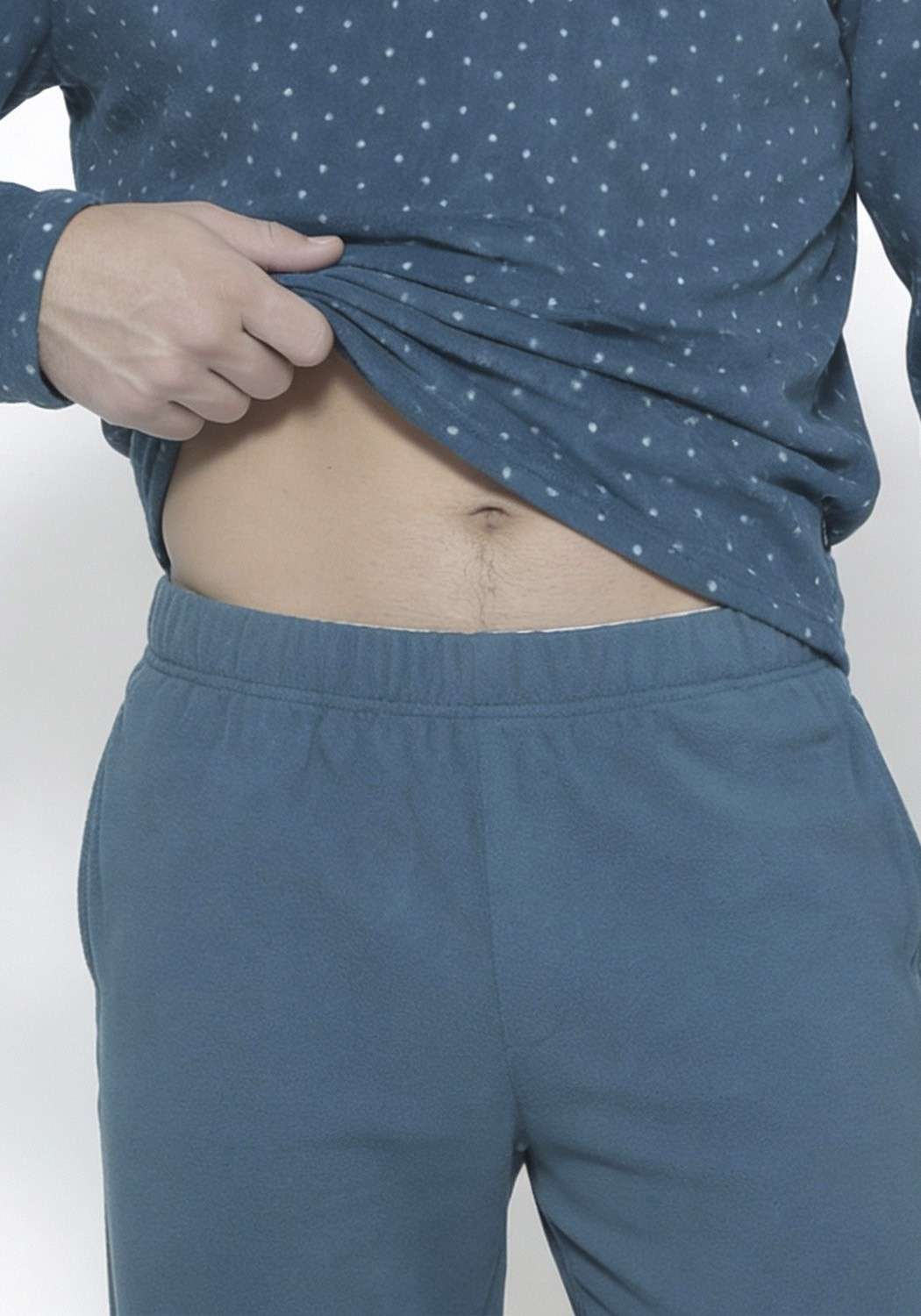 PIJAMA HOMBRE PANTALON POLAR - 5