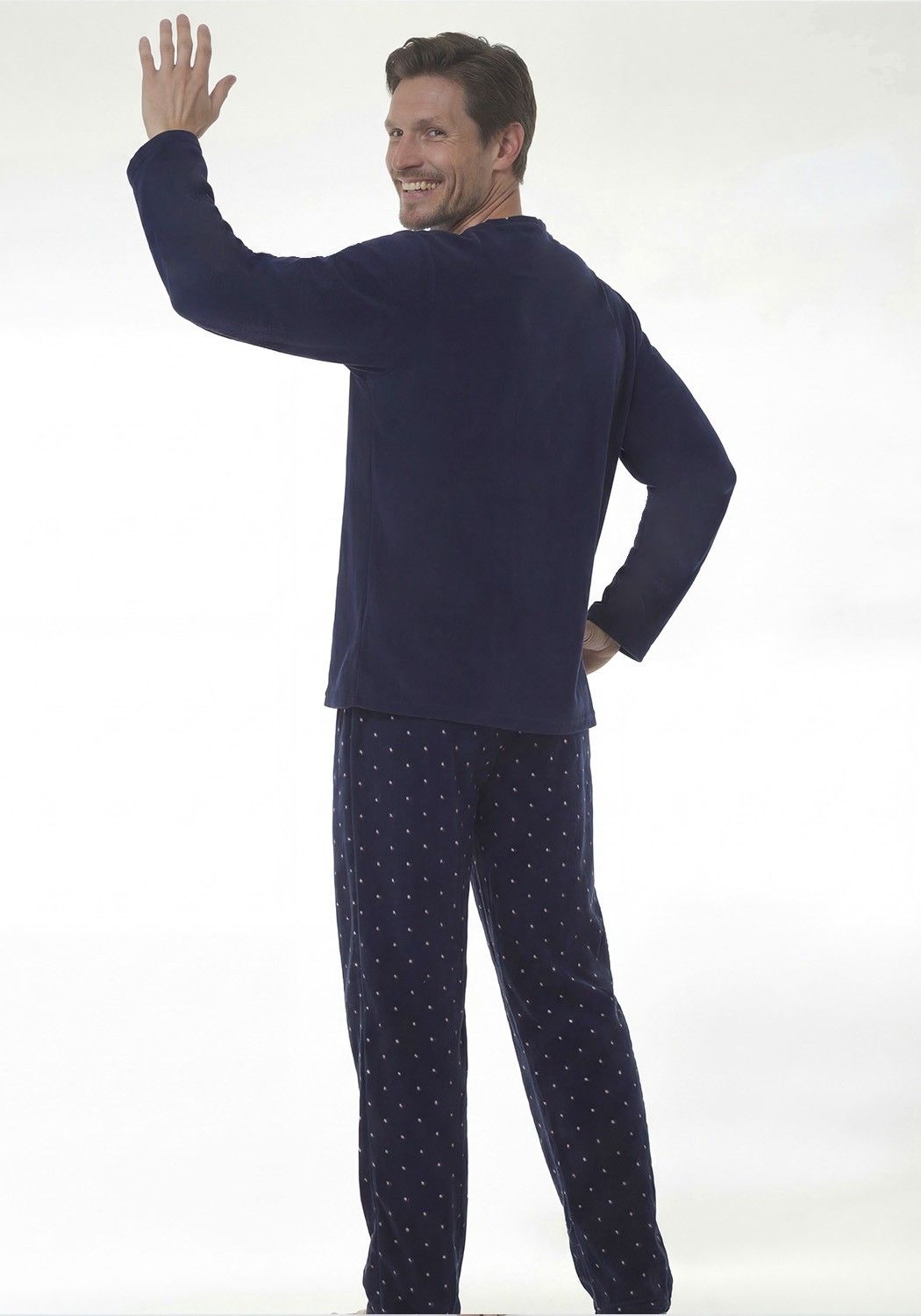 PIJAMA HOMBRE PANTALON POLAR - 2