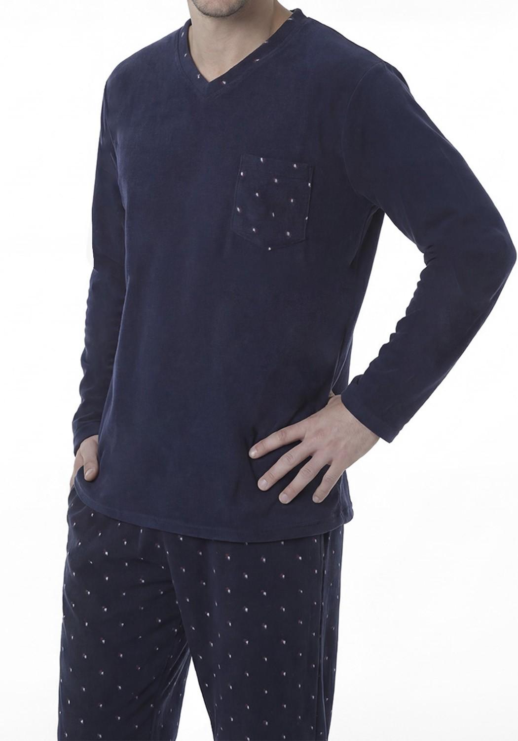 PIJAMA HOMBRE PANTALON POLAR - 3