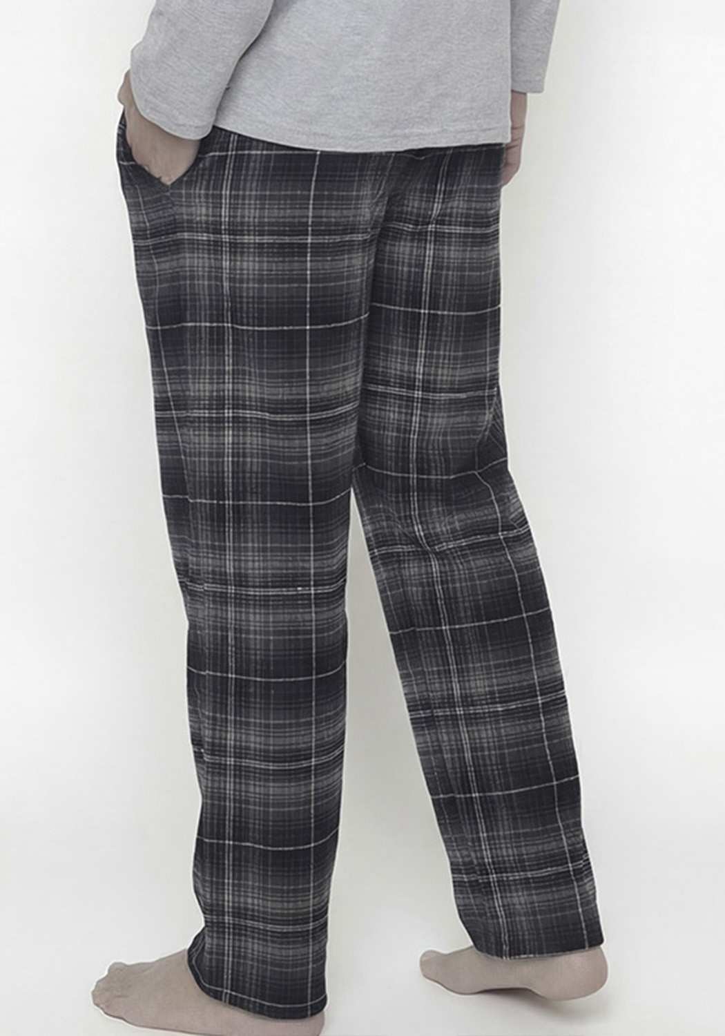 PIJAMA HOMBRE PANTALON ALGODON - 4
