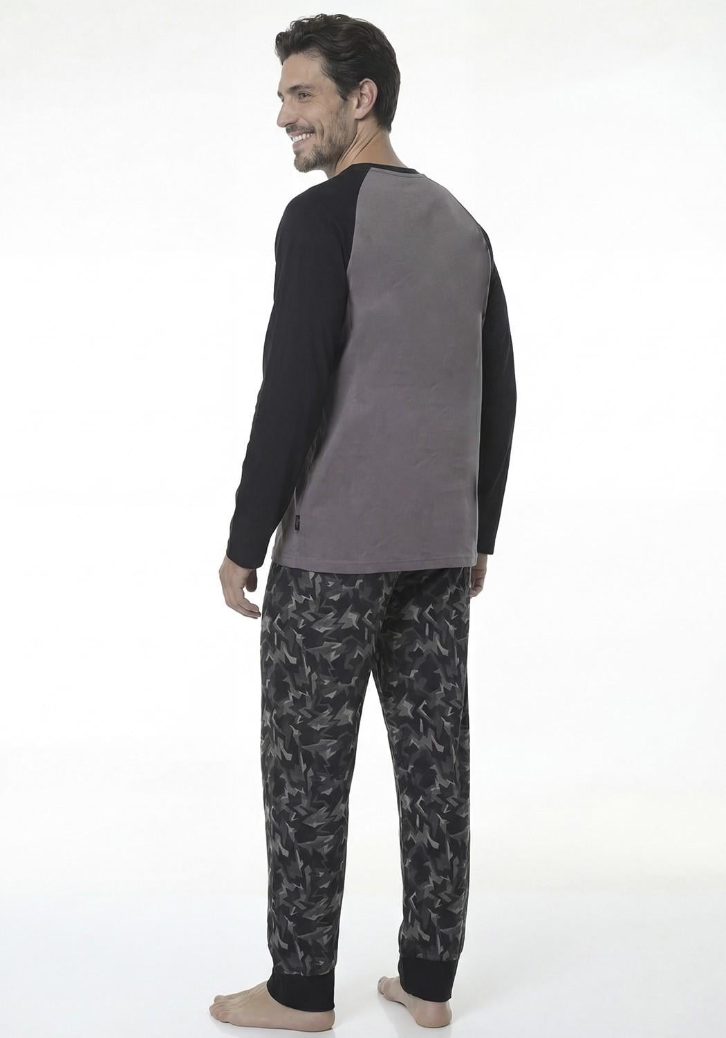 PIJAMA HOMBRE PANTALON ALGODON - 2