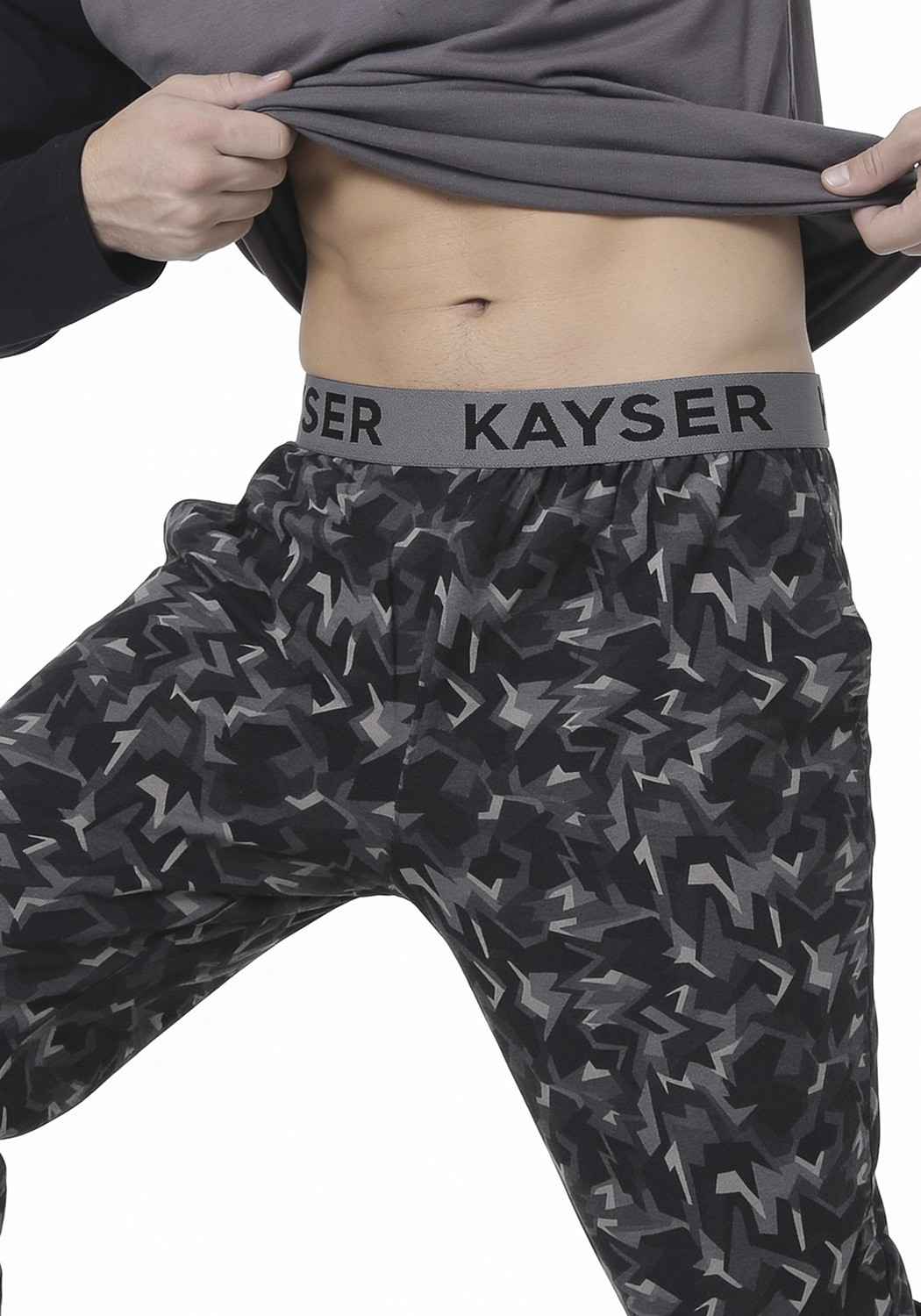 PIJAMA HOMBRE PANTALON ALGODON - 5