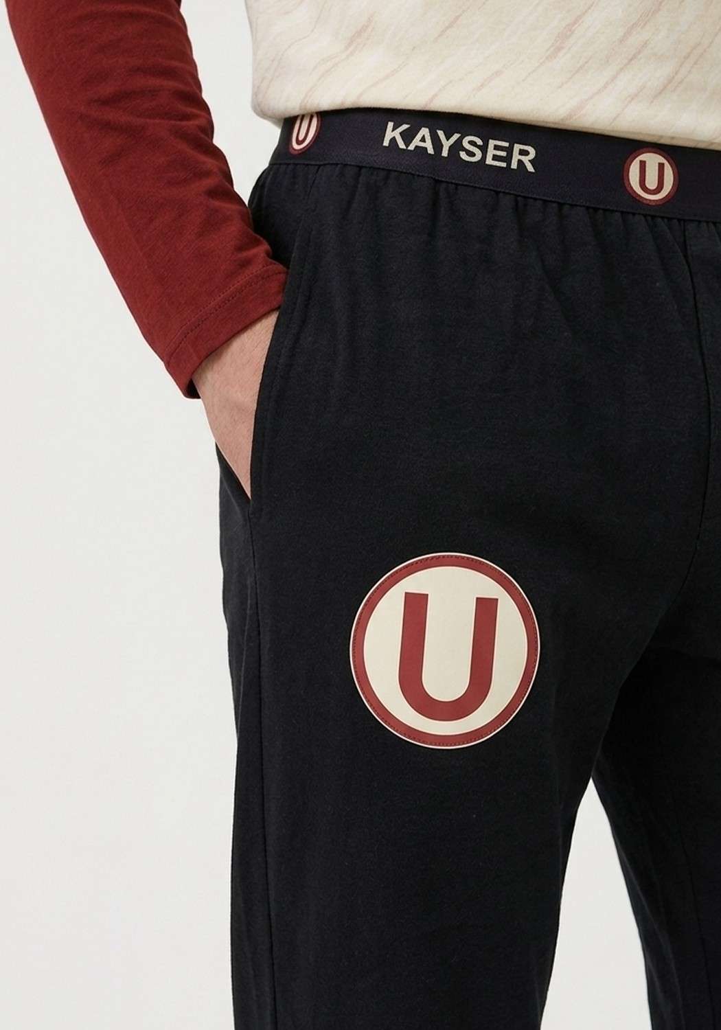 PIJAMA HOMBRE UNIVERSITARIO PANTALON - 3