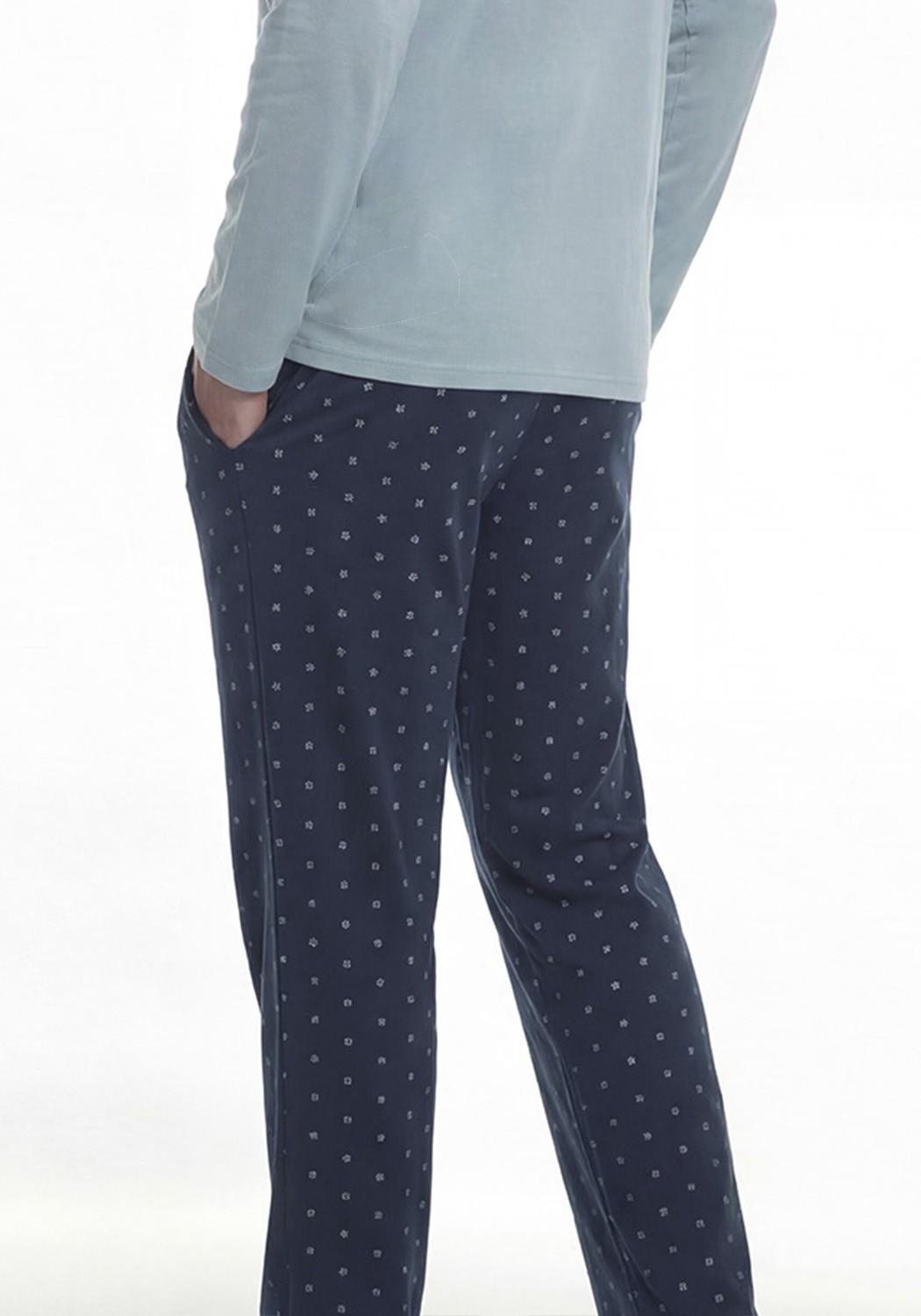 PIJAMA HOMBRE PANTALON ALGODON - 4