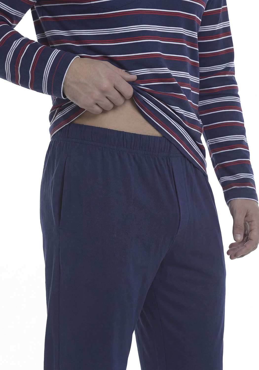 PIJAMA HOMBRE PANTALON ALGODON - 5