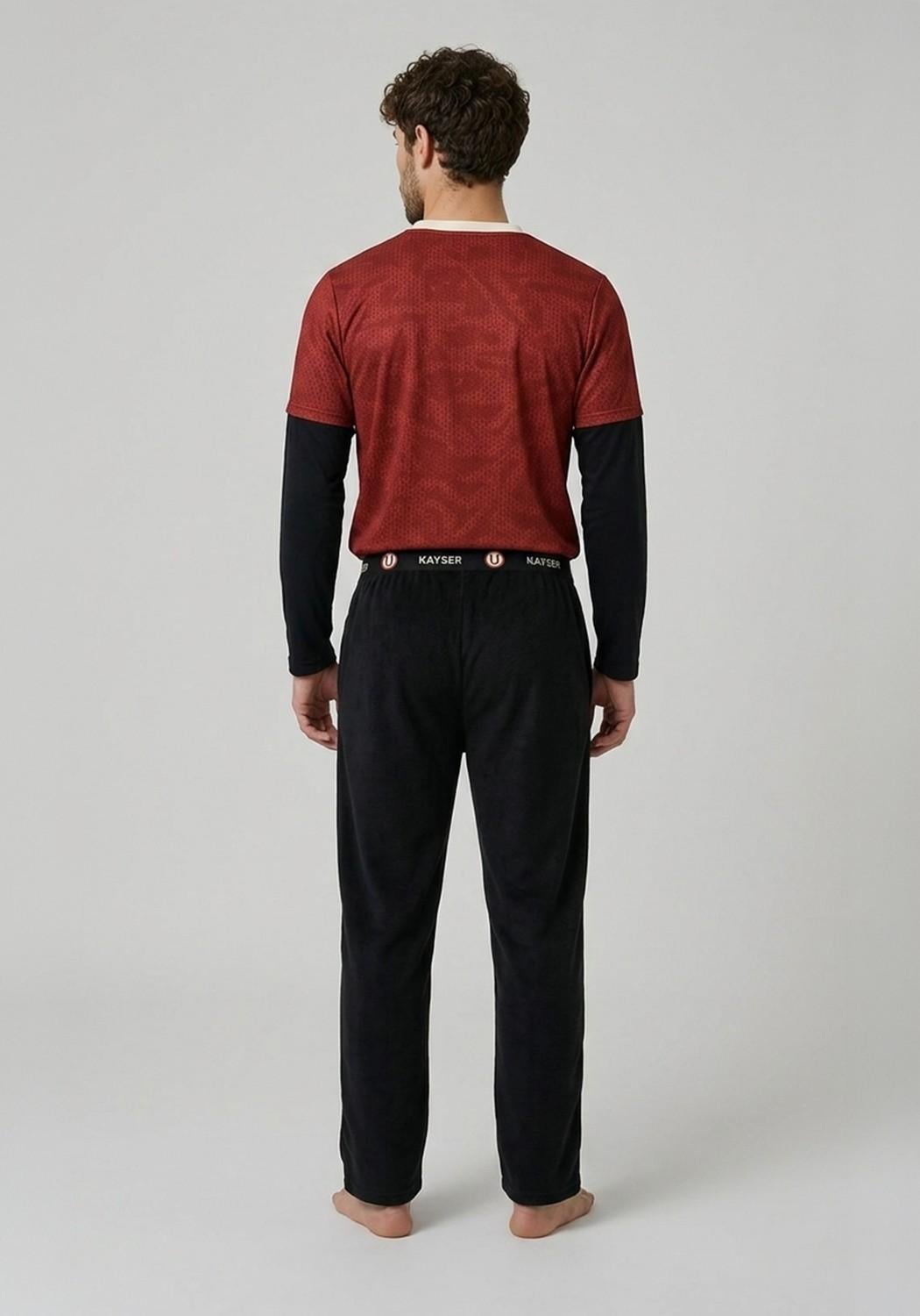 PIJAMA HOMBRE UNIVERSITARIO PANTALON - 4