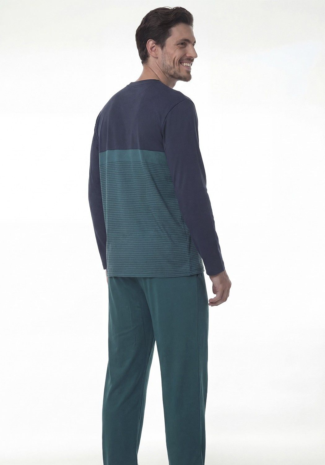 PIJAMA HOMBRE PANTALON ALGODON - 2
