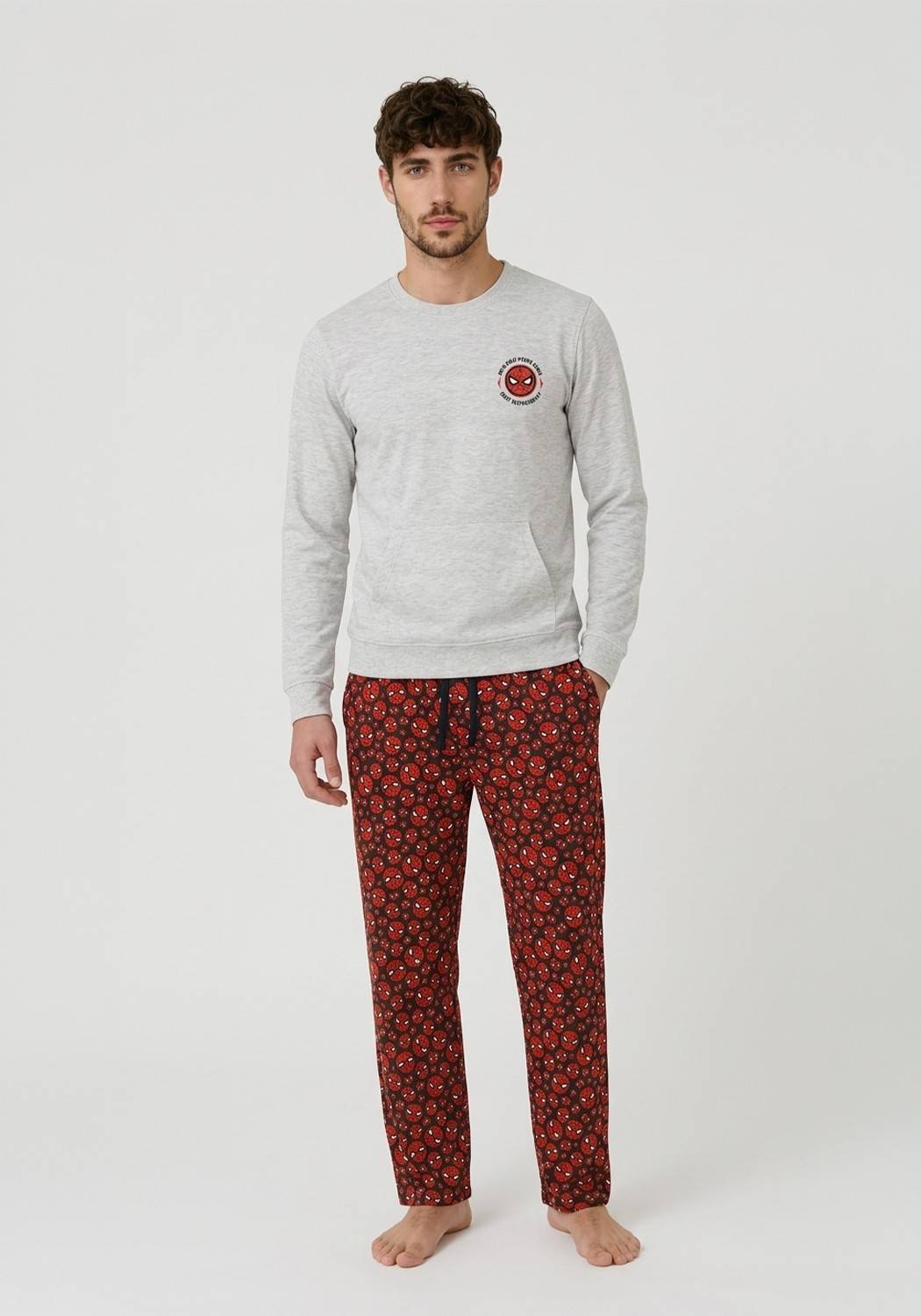 PIJAMA HOMBRE PANTALON ALGODON - 1