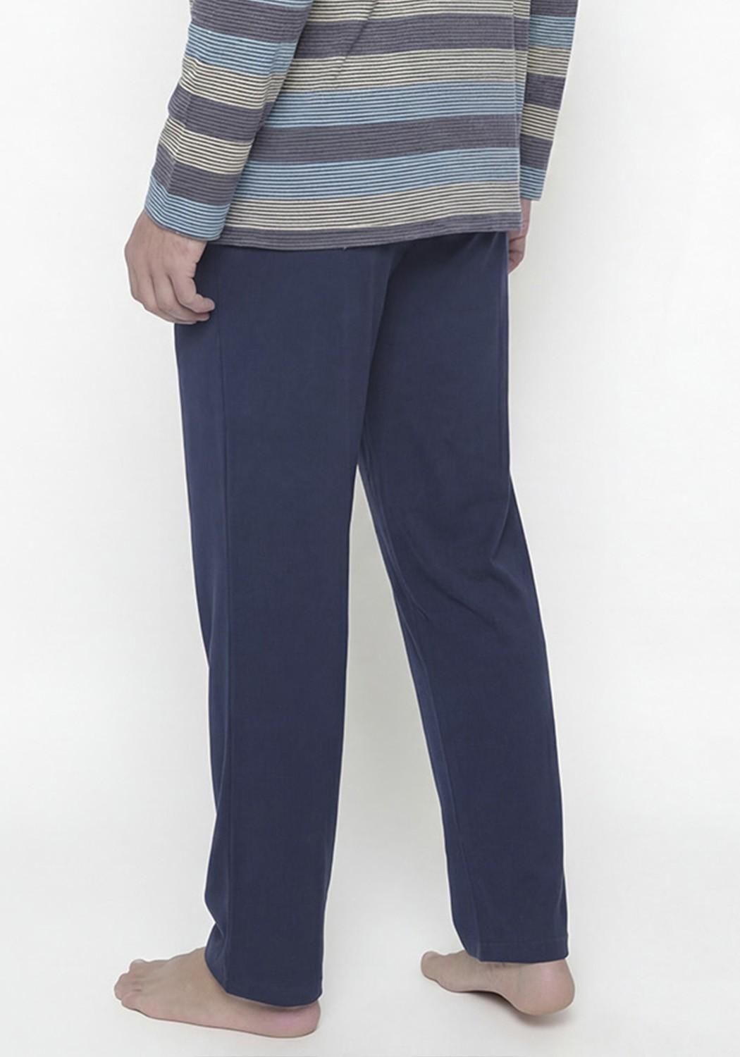 PIJAMA HOMBRE PANTALON ALGODON - 4