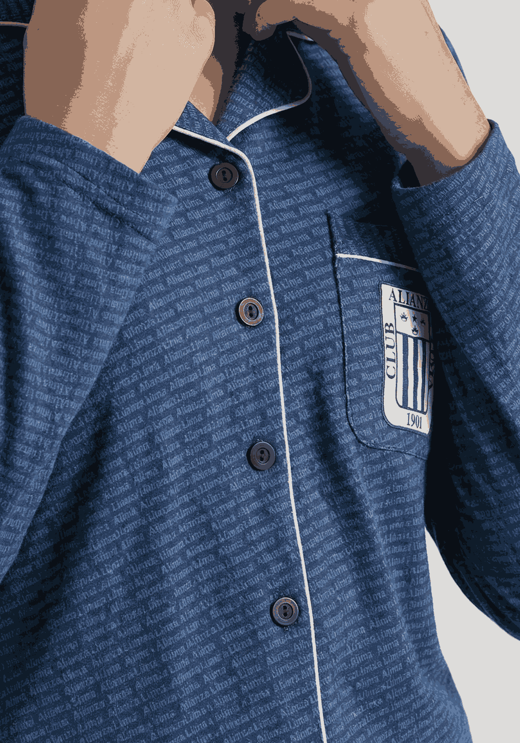 PIJAMA JUVENIL HOMBRE ALIANZA LIMA PANTALON - 5