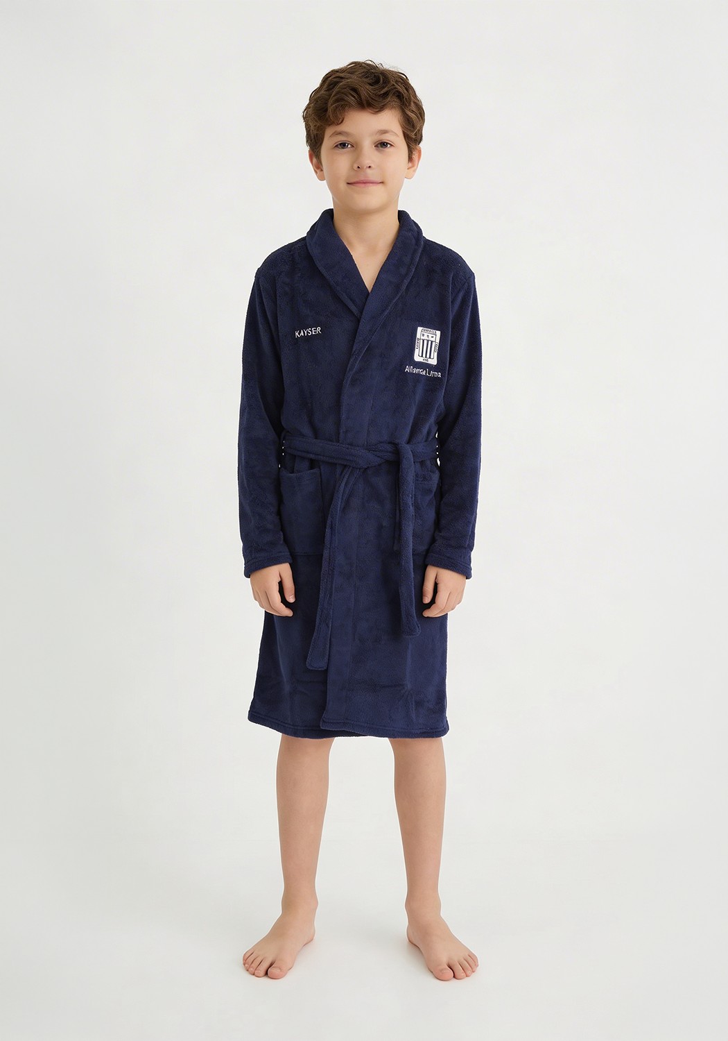 BATA NIÑO MANGA LARGA CORAL FLEECE - 1