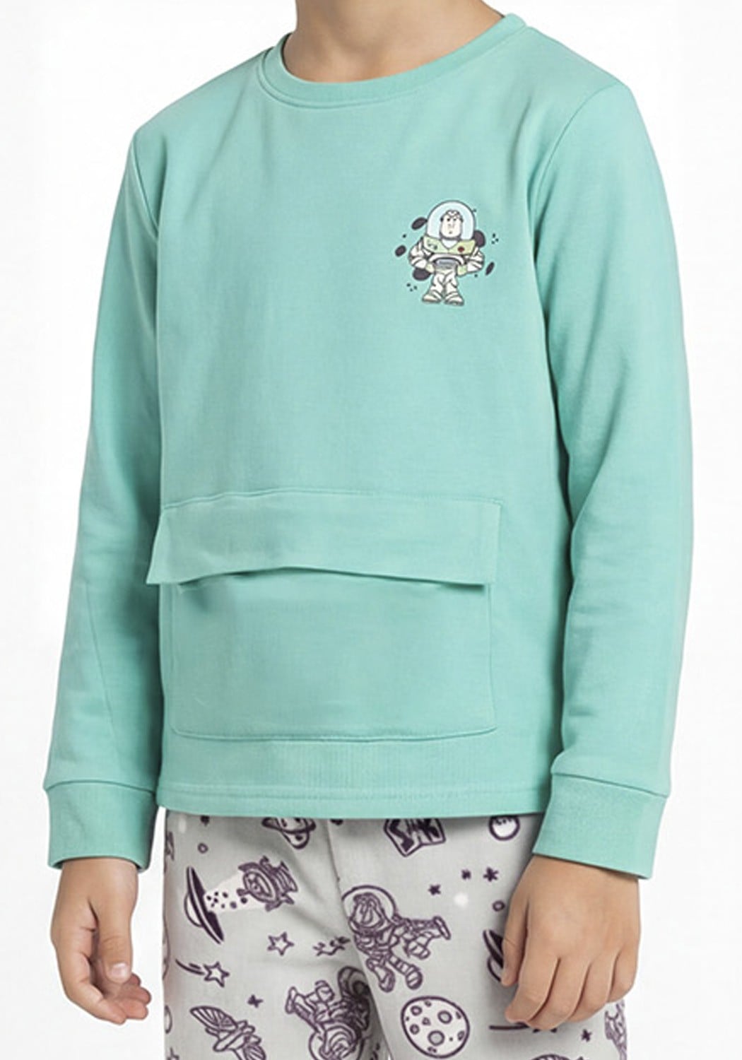 PIJAMA NIÑO PANTALON POLAR - 3