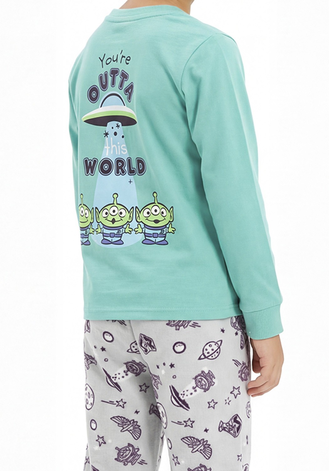 PIJAMA NIÑO PANTALON POLAR - 4