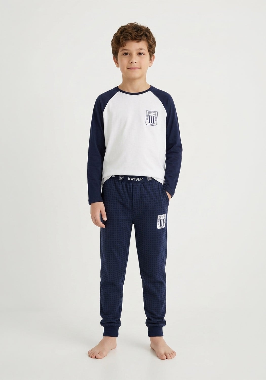 PIJAMA NIÑO PANTALON ALGODON - 1