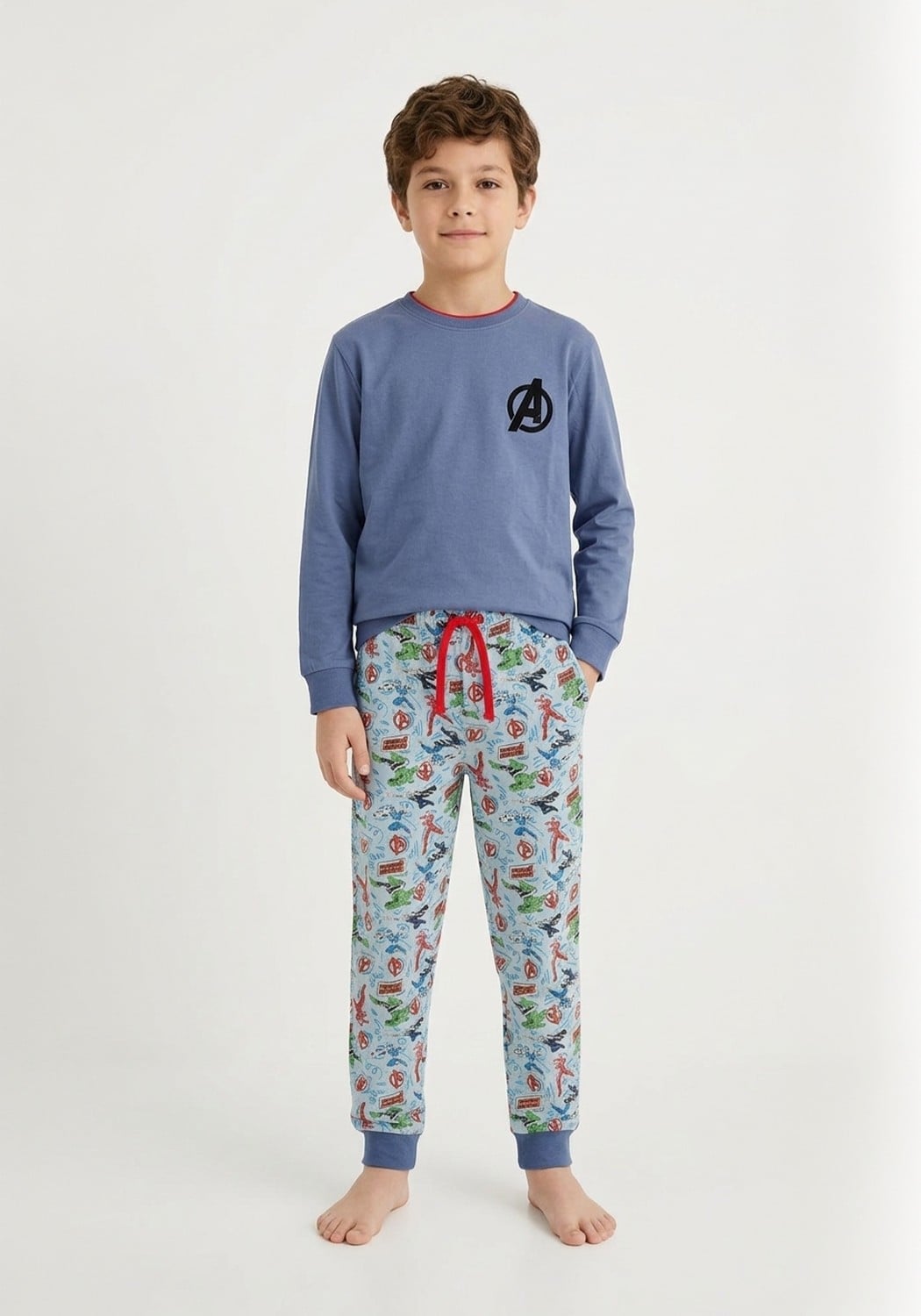 PIJAMA NIÑO PANTALON ALGODON - 1