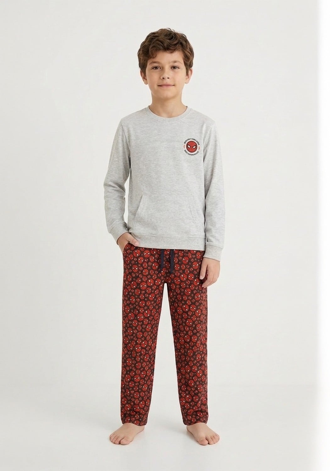 PIJAMA NIÑO PANTALON ALGODON - 1